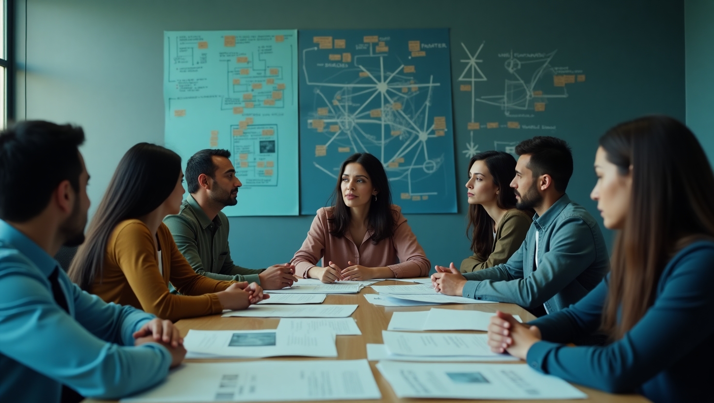 AI 인지 저하와 데이터 품질 문제의 일러스트