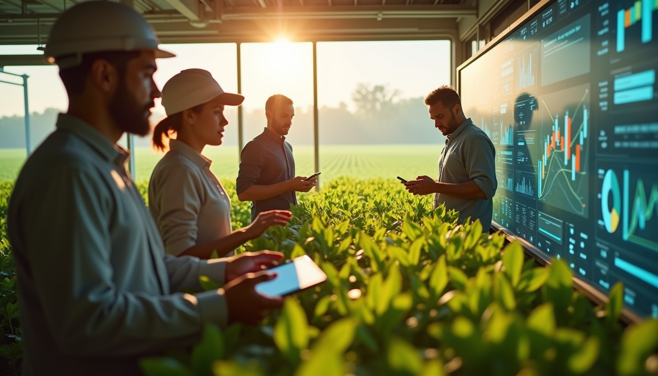 작물 관리에 필요한 데이터를 분석하는 AI 시스템