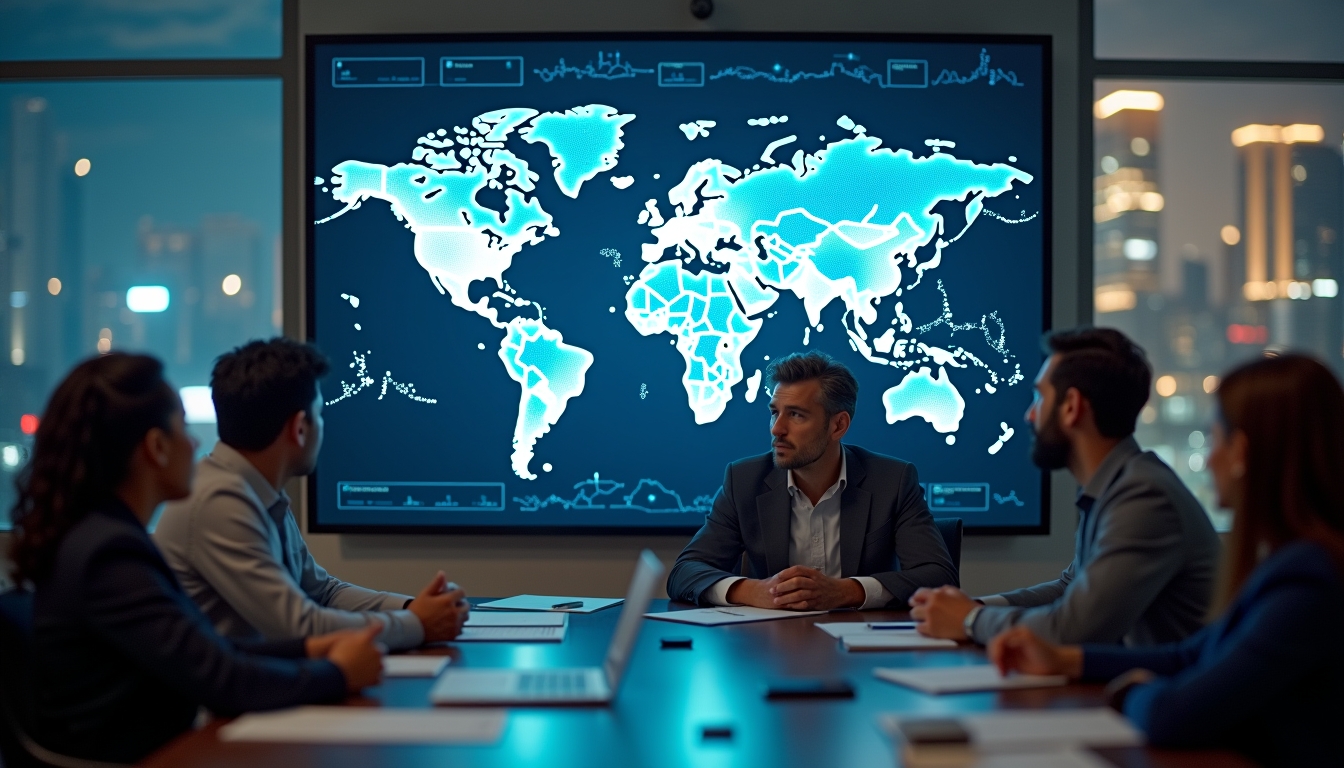 AI 데이터 거주와 데이터 주권에 대한 영향도 다이어그램