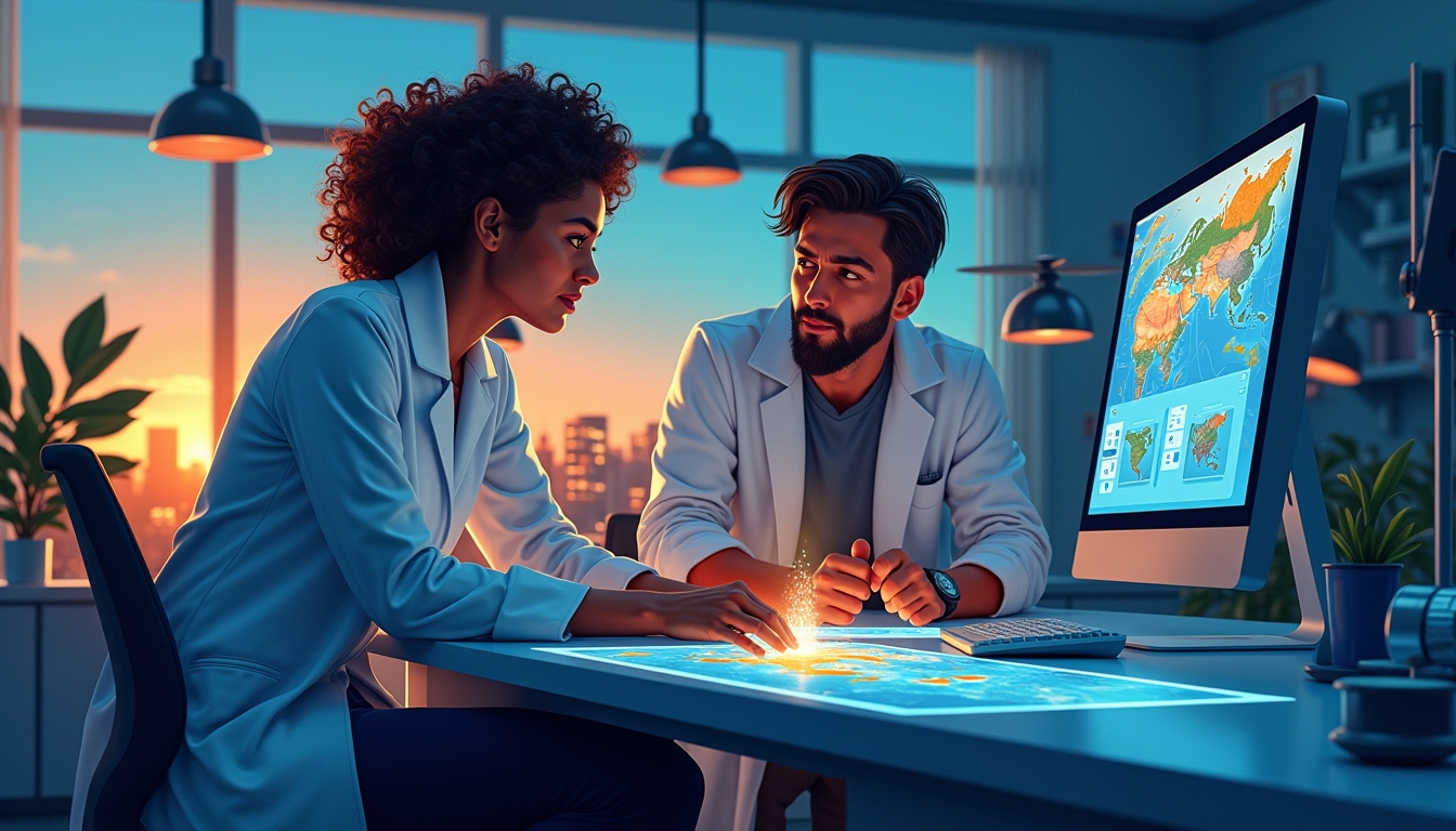 원격 감지 기술에서 FLAME 액티브 러닝의 삽화