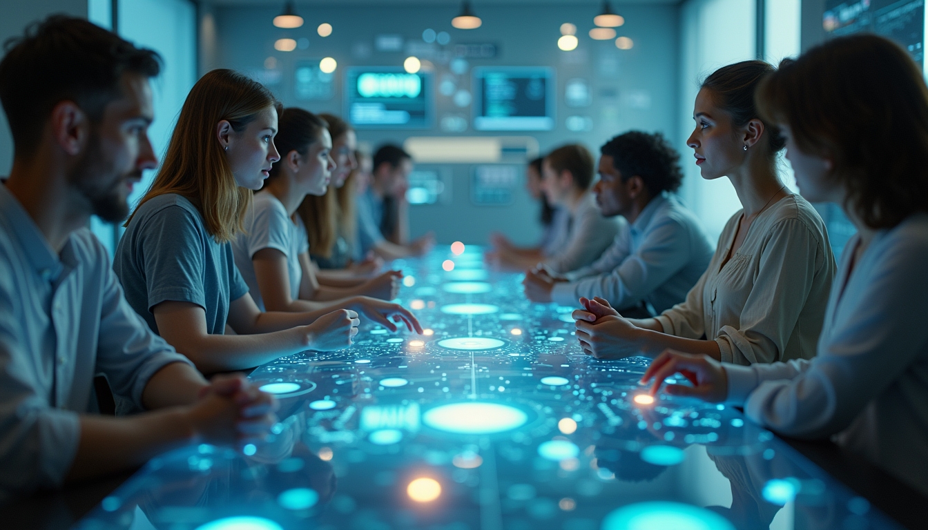 다양한 플랫폼에서 작동하는 UltraCUA 하이브리드 액션 에이전트 다이어그램