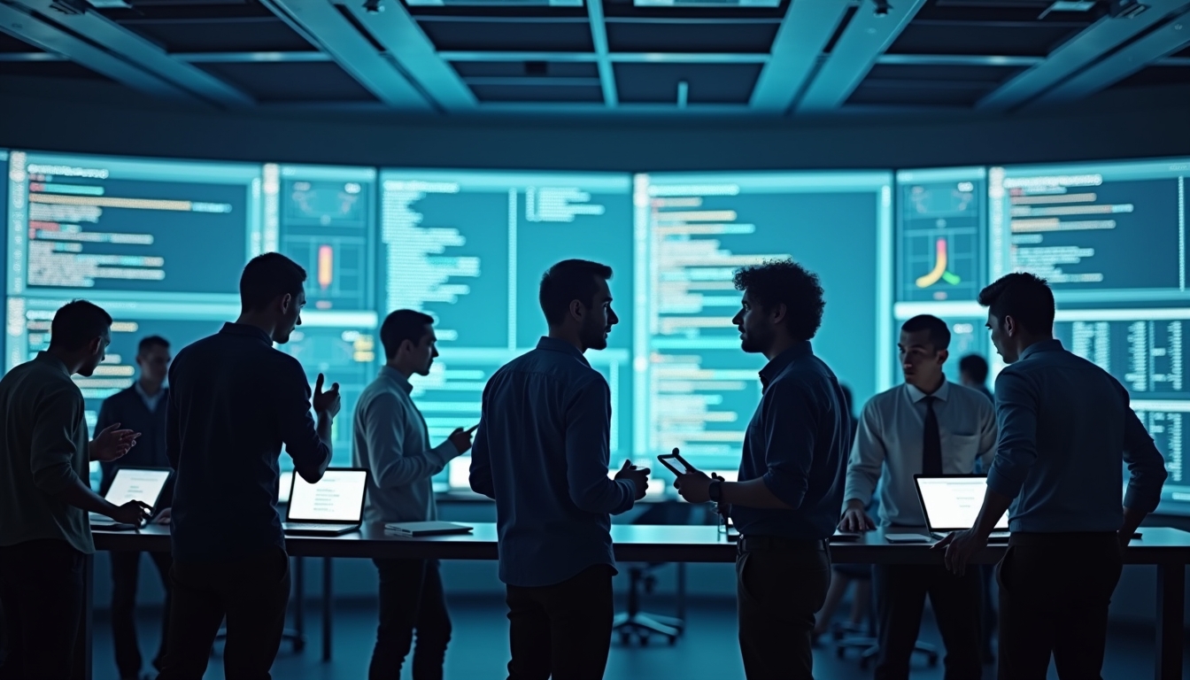 AI가 DevOps 데이터를 분석하여 자동화와 사이트 신뢰성을 높이는 모습