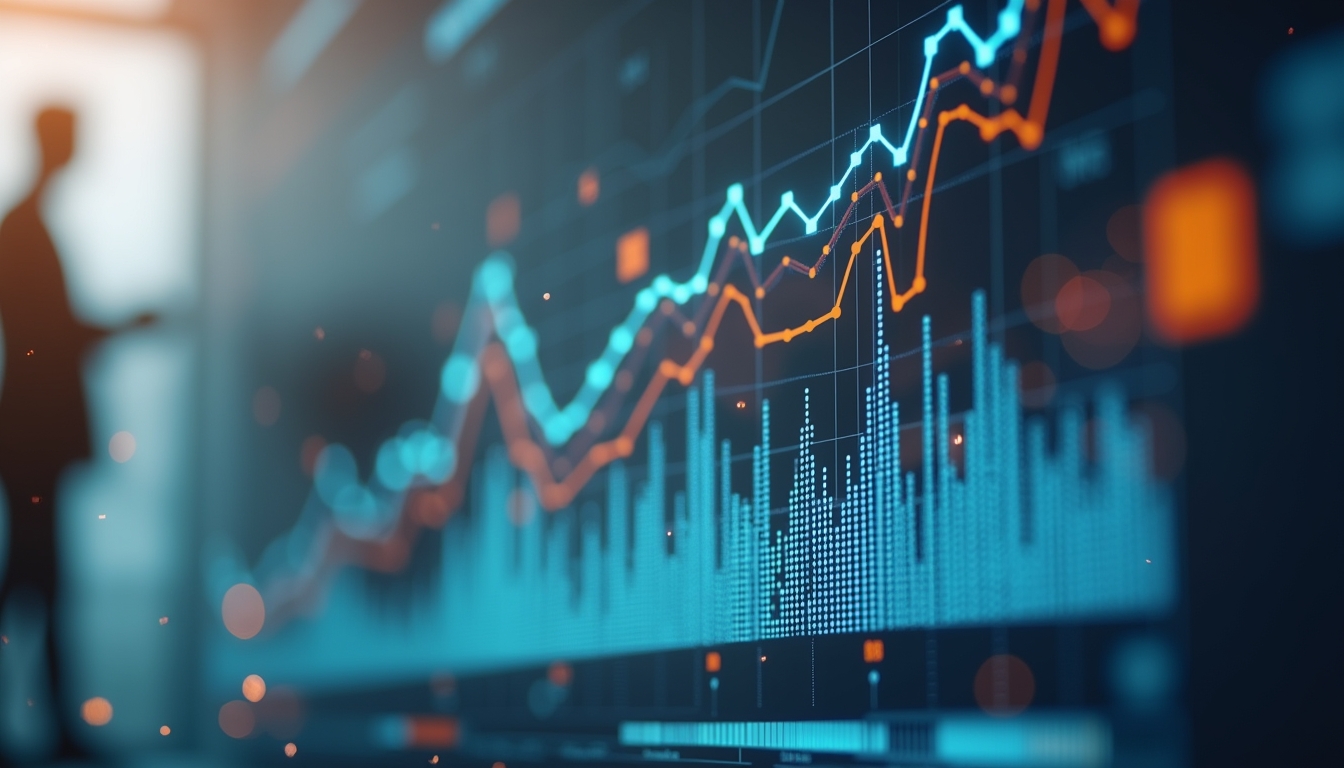 기업 전략에서 AI 벤치마크와 정확성을 보여주는 그래프