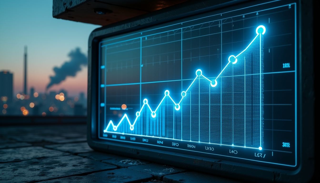 AI 기술 발전으로 인한 전력 수요 증가 그래프
