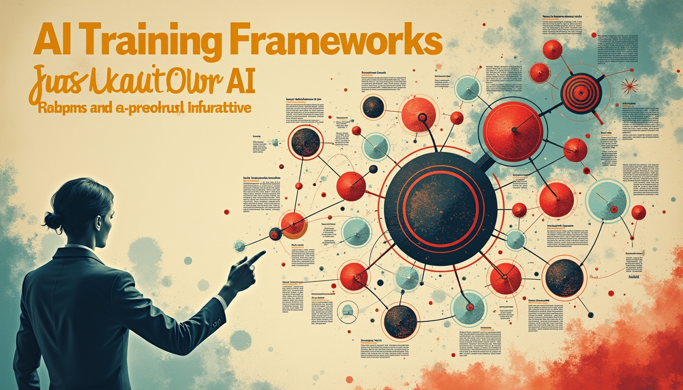투명성과 책임성 요소를 갖춘 윤리적 AI를 위한 AI 트레이닝 프레임워크 인포그래픽