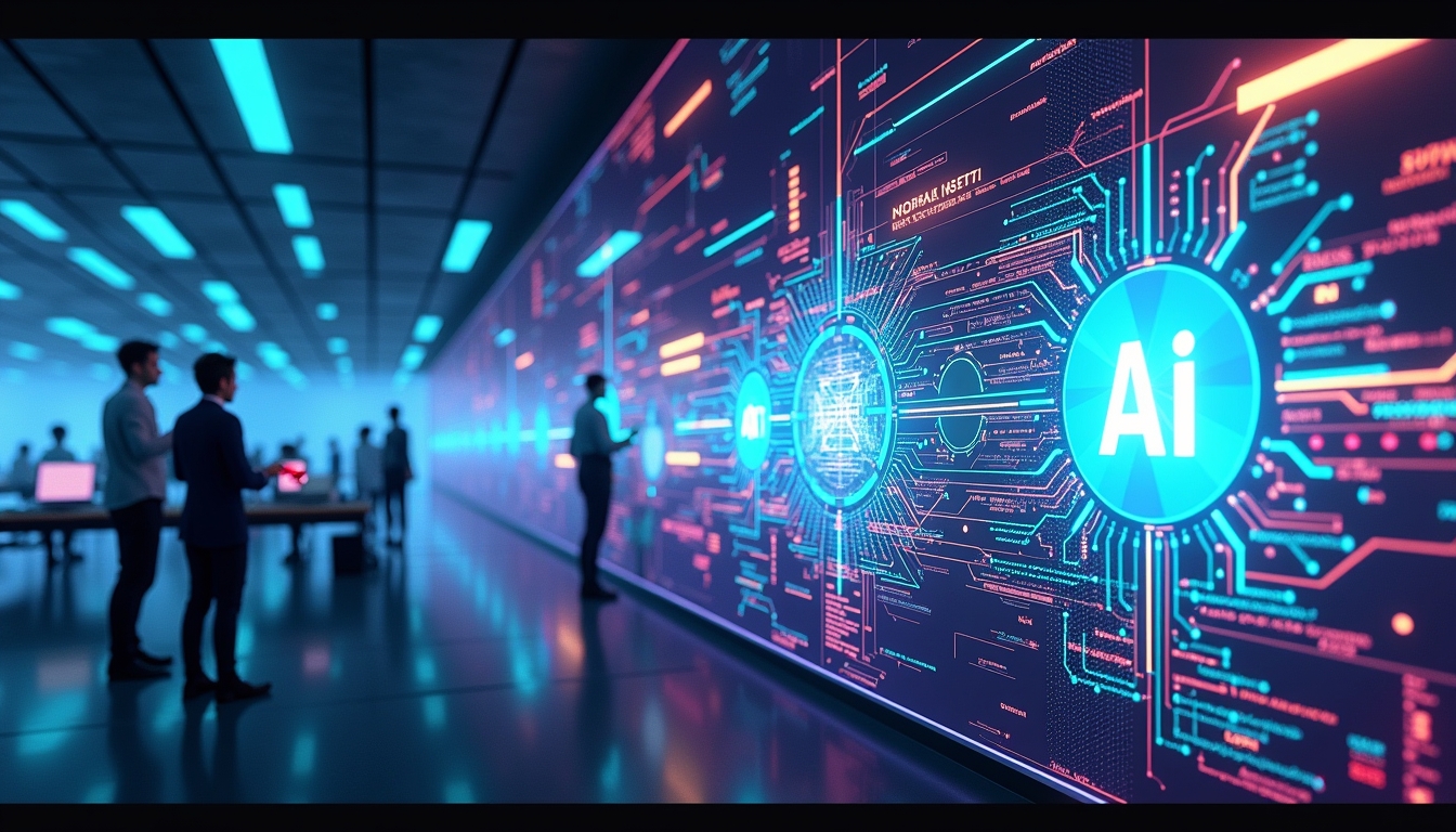 기업 내 AI 시스템 간 데이터를 연결하는 흐름