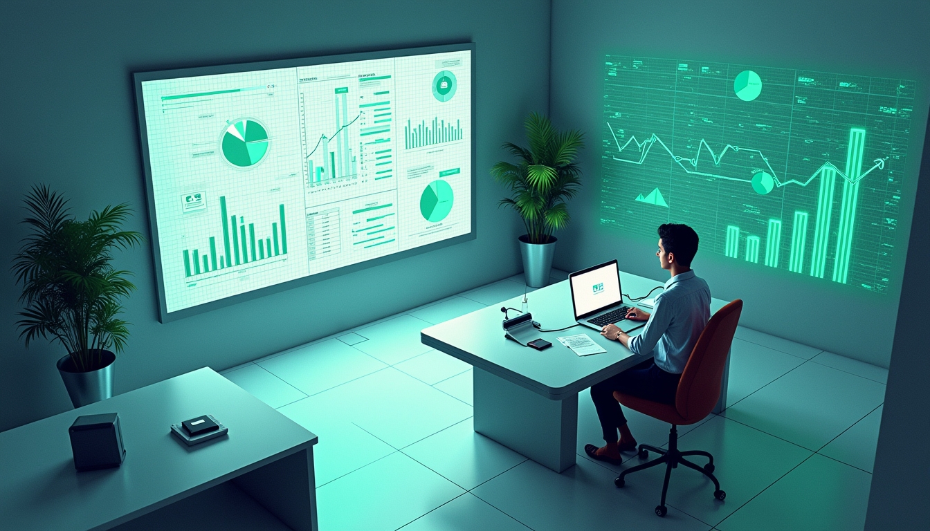 AI 알고리즘이 투자자 데이터를 분석하여 참여 전략 수립
