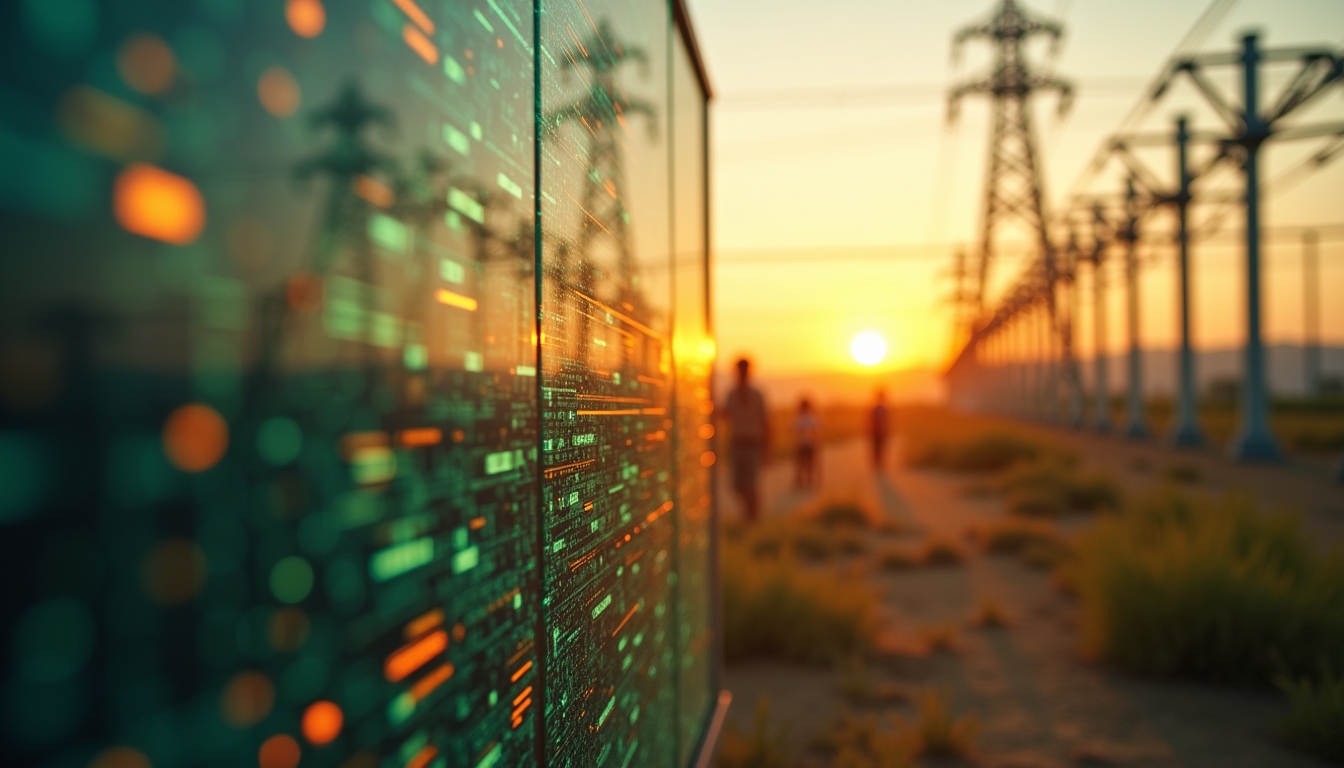 AI 시스템으로 에너지 효율을 관리하는 스마트 그리드 기술