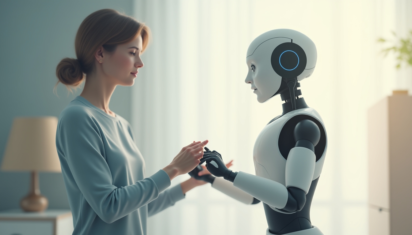 사용자에게 감성 지원을 제공하는 AI 로봇