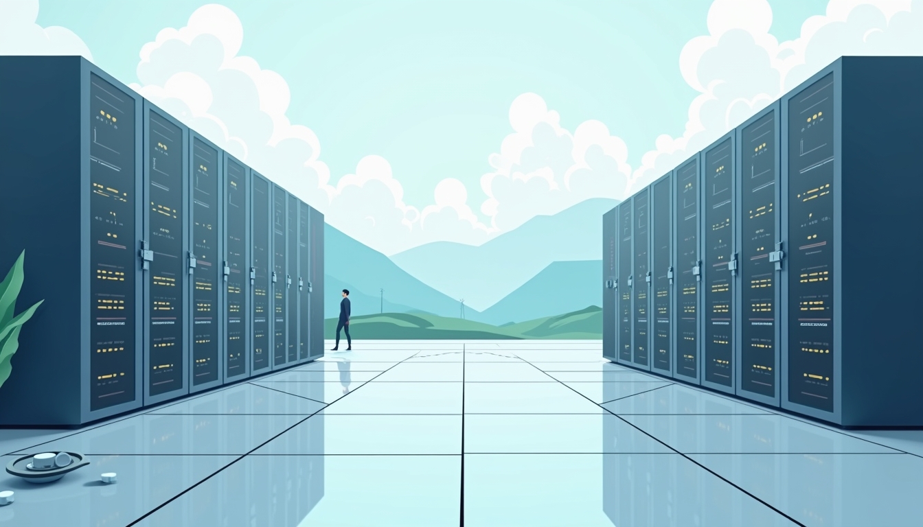 구글의 첨단 AI 인프라를 갖춘 데이터 센터