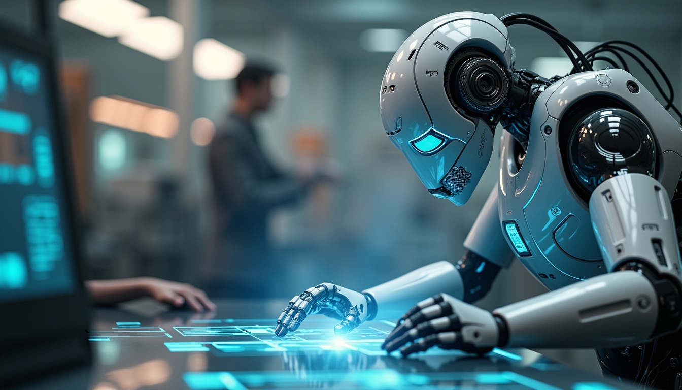 제조업 효율성을 향상시키는 AI 로봇 팔