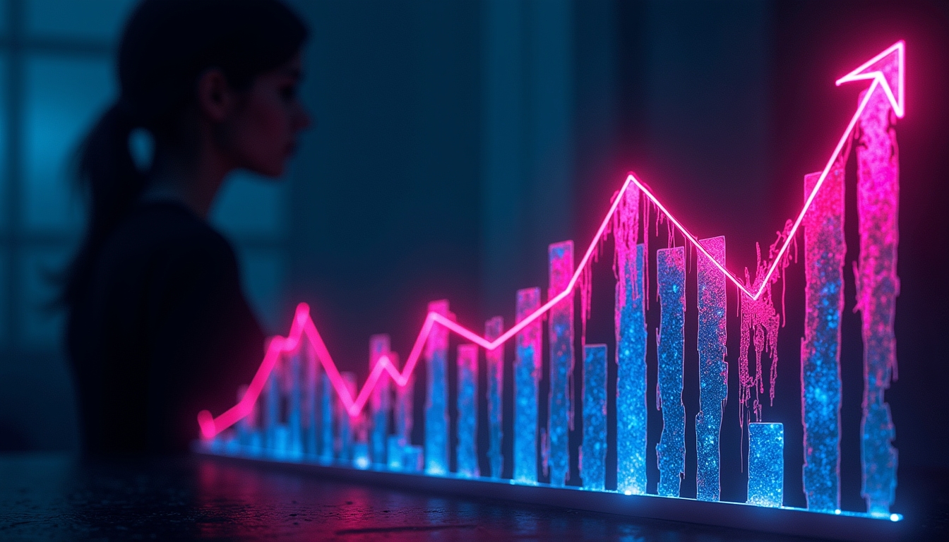 AI 기술에서의 성별 격차를 나타낸 그래프